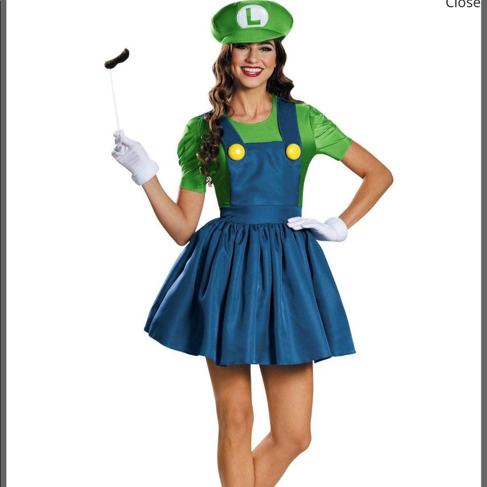 Luigi costume NEVER WORN